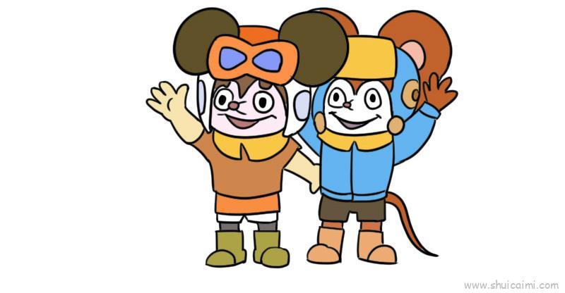 舒克和贝塔教程儿童画怎么画 舒克和贝塔教程简笔画简单