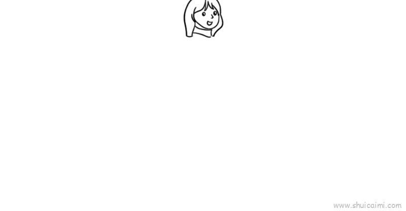侧面人物儿童画怎么画 侧面人物简笔画简单又好看