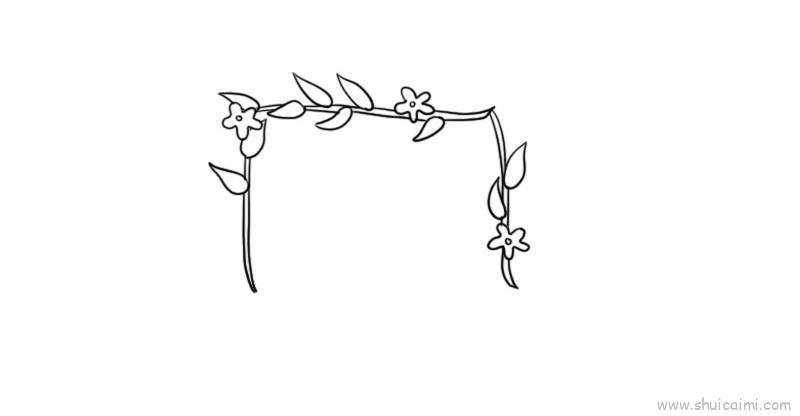 花边一点儿童画怎么画 花边一点简笔画步骤