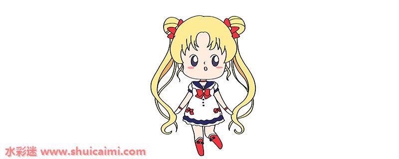 美少女怎么画 美少女简笔画简单易画
