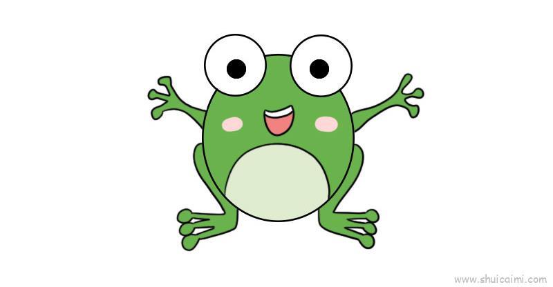 青蛙儿童画怎么画 青蛙简笔画简单又好看