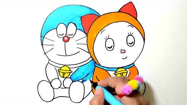 简笔画哆啦a梦 卡通简笔画哆啦a梦