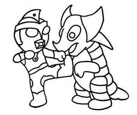 奥特曼怪兽简笔画图片大全 奥特曼怪兽简笔画图片大全彩色