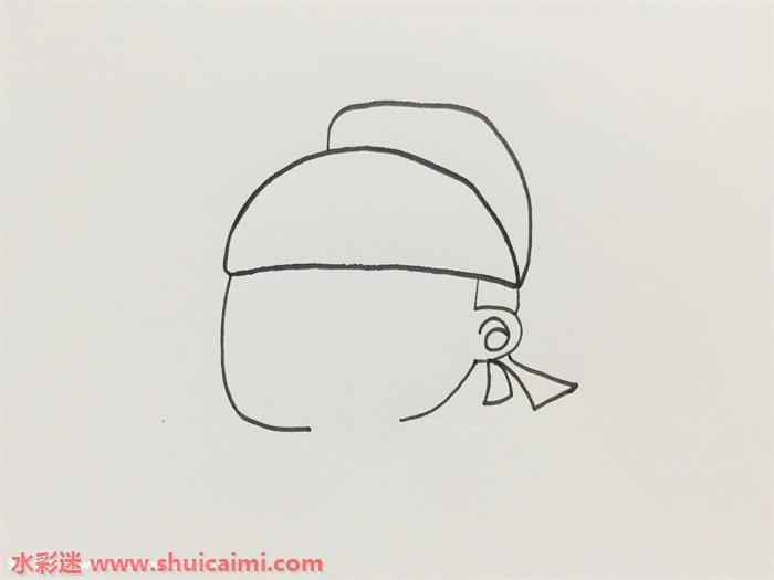 杜甫怎么画 杜甫简笔画彩色