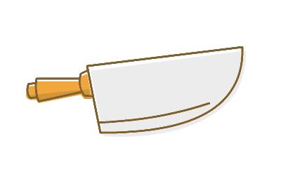 菜刀的简笔画怎么画（简单的菜刀怎么画）