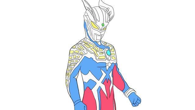 画奥特曼的简笔画 画奥特曼的简笔画帅气