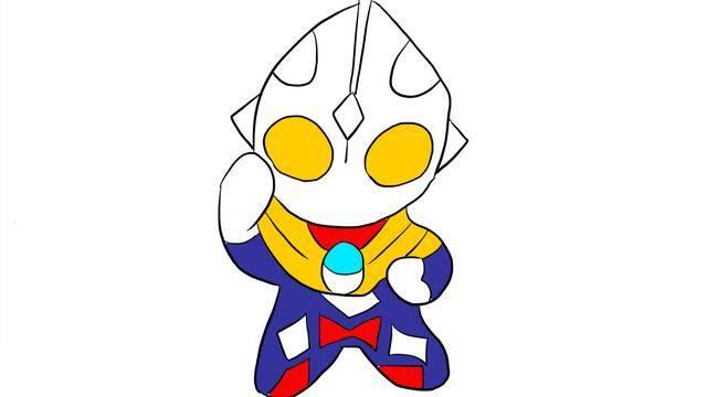 赛罗奥特曼简笔画图片大全 无限赛罗奥特曼简笔画图片大全