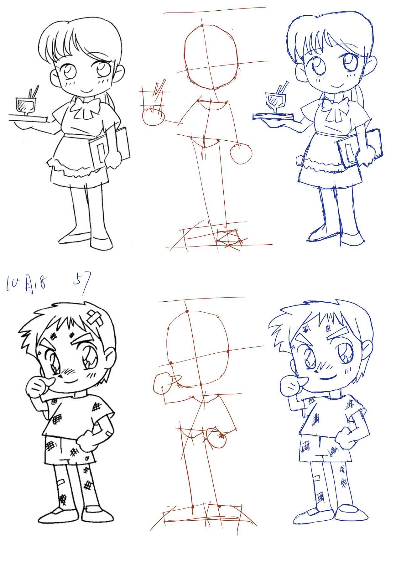 人的简笔画 人的简笔画简单又好看