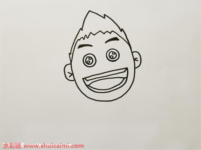 新郎怎么画 新郎简笔画画法