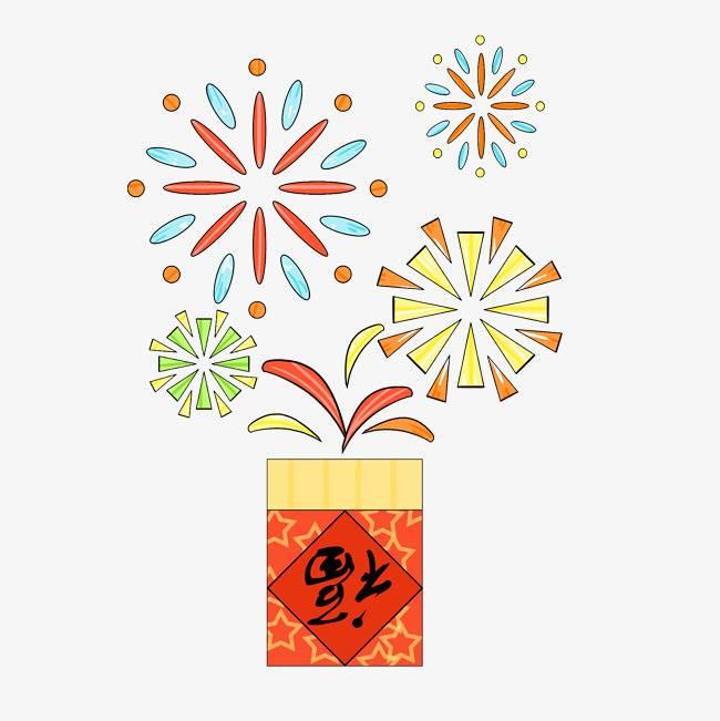 烟花简笔画图片大全 烟花简笔画图片大全可爱漂亮