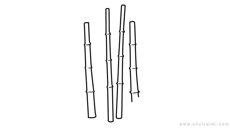 竹子简笔画怎么画 竹子简笔画简单又好看