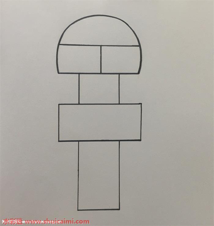 跳房子怎么画 跳房子简笔画简单又漂亮彩色