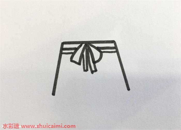 短裙怎么画 短裙简笔画简单易画彩色