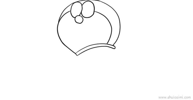 叮当猫儿童画怎么画 叮当猫简笔画步骤