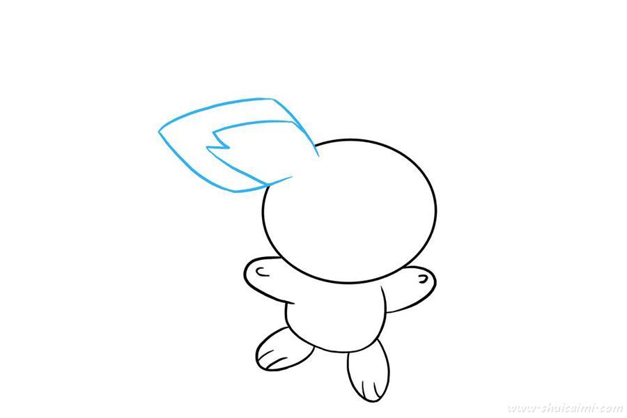 皮丘神奇宝贝怎么画 皮丘神奇宝贝简笔画漂亮卡通