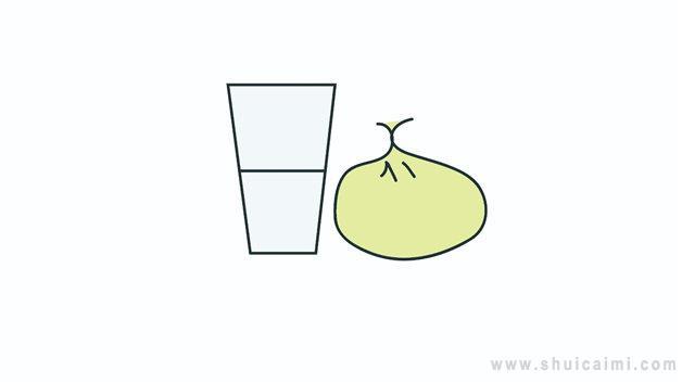 营养早餐简笔画怎么画 营养早餐简笔画图片大全