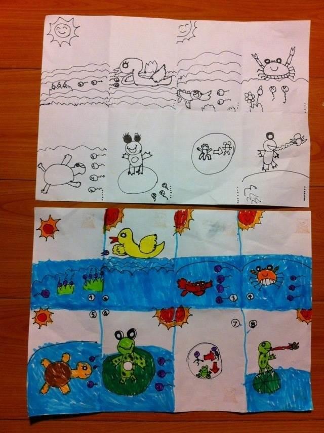 连环画6张故事简笔画 数学连环画6张故事简笔画