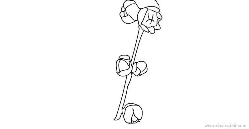 腊梅花儿童画怎么画 腊梅花简笔画好看