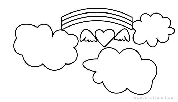 彩色梦简笔画怎么画 彩色梦简笔画简单