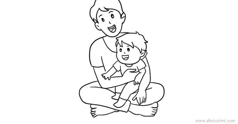 父亲节儿童画怎么画 父亲节简笔画画法