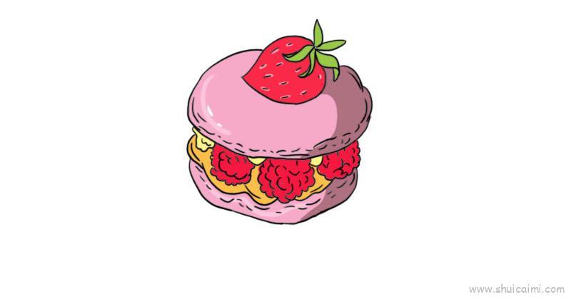 甜品儿童画怎么画 甜品简笔画简单又好看