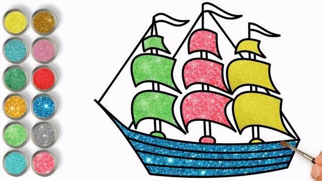 彩笔简笔画素材推荐 彩笔简笔画图案大全