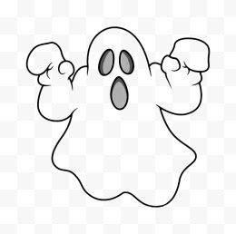 幽灵简笔画 幽灵简笔画可爱