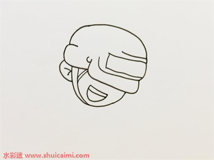 吃鸡怎么画 吃鸡简笔画图片大全