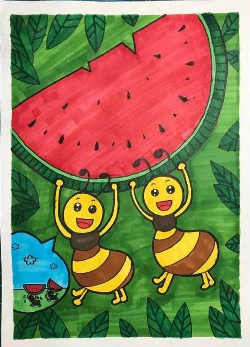 蚂蚁简笔画 蚂蚁简笔画简单可爱