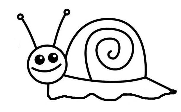 小蜗牛简笔画图片大全 小蜗牛简笔画图片大全彩色