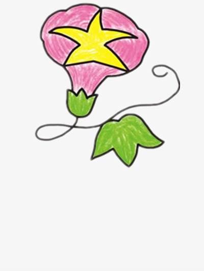 喇叭花简笔画图片大全 喇叭花简笔画图片大全彩色