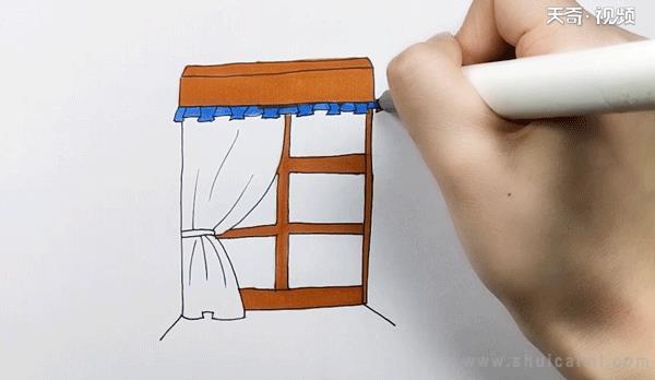 窗户简笔画怎么画 窗户简笔画简单又好看