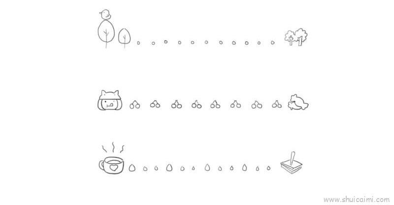 手账花边儿童画怎么画 手账花边简笔画步骤