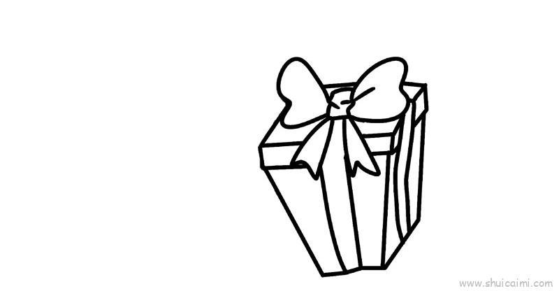 礼物盒儿童画怎么画 礼物盒简笔画简单又好看