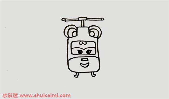 简单易学的小爱简笔画画法教程