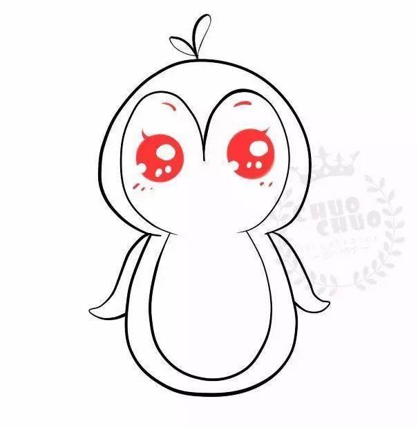 小企鹅简笔画图片大全 小企鹅简笔画图片大全彩色