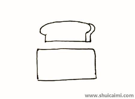 面包机图儿童简笔画