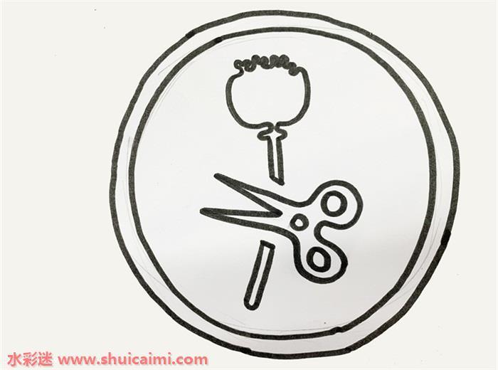 有关禁毒怎么画 禁毒简笔画漂亮卡通