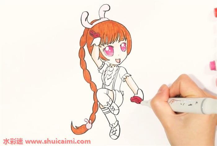 斗罗大陆小舞怎么画 斗罗大陆小舞简笔画简单易画