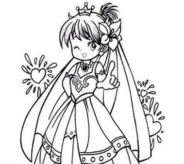 公主的简笔画 公主的简笔画 12星座