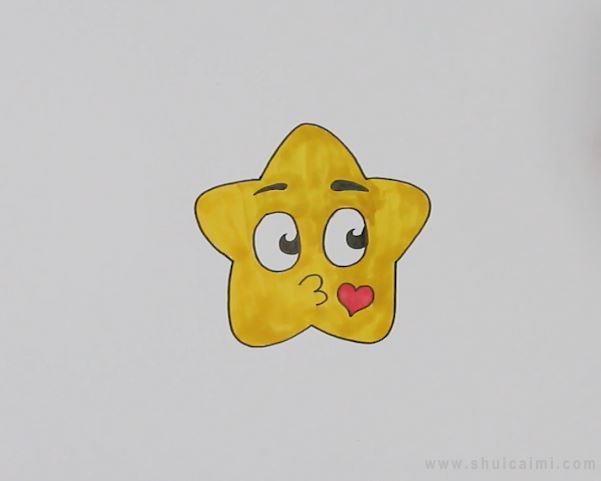 五角星简笔画怎么画 五角星简笔画图片大全