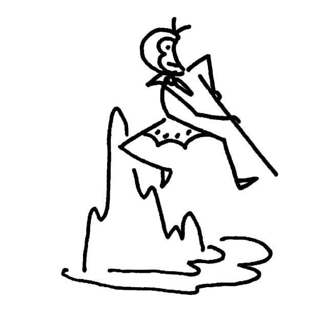 孙悟空的简笔画 孙悟空的简笔画简单