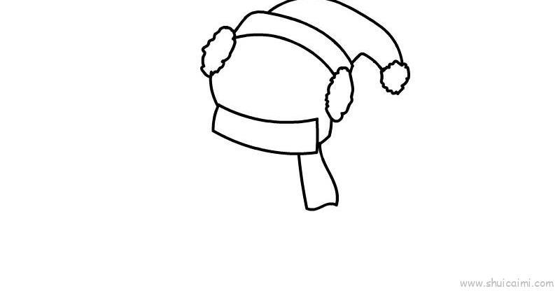 雪娃娃儿童画怎么画 雪娃娃简笔画简单