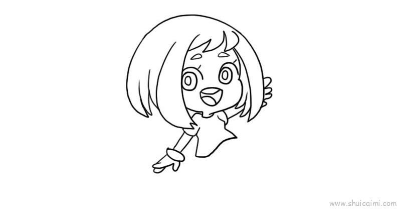 我儿童画怎么画 我简笔画顺序