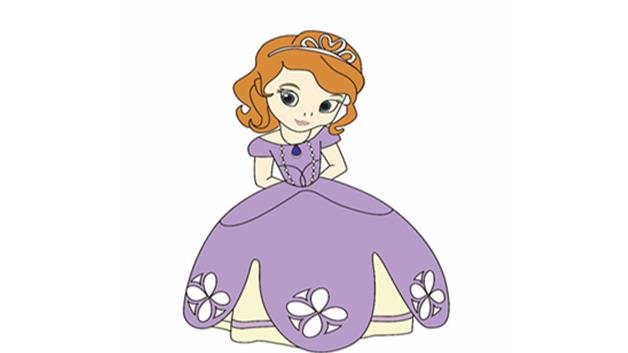 苏菲亚简笔画怎么画 苏菲亚简笔画画法