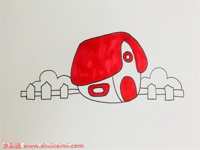 农场怎么画 农场简笔画简单好看带颜色