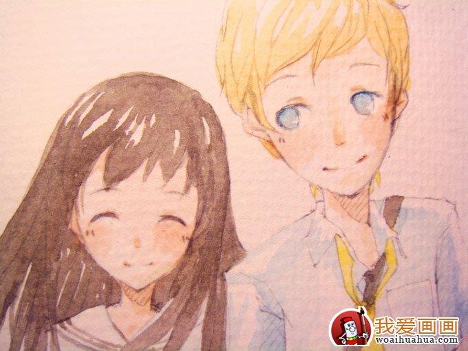 卡通人物水彩画的简单简笔画怎么画 卡通人物水彩画的简单简笔画简单又好看