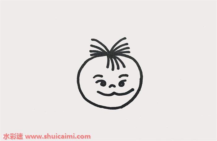 卡通动画的大耳朵图图简笔画步骤