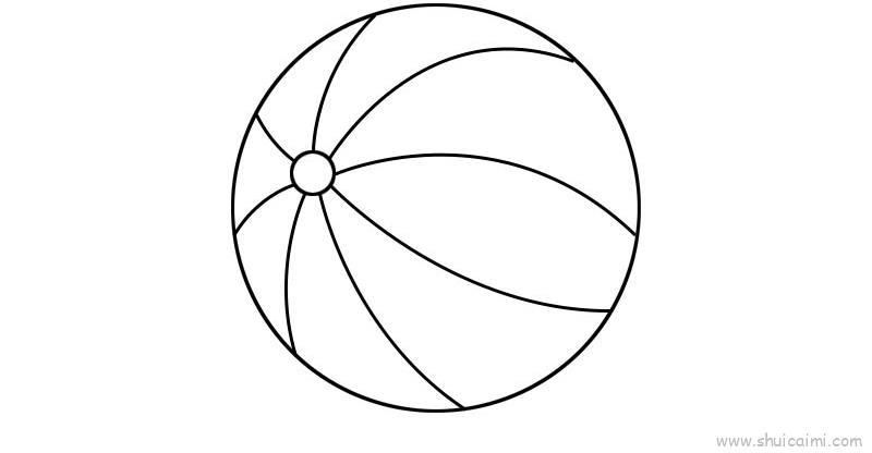 皮球儿童画怎么画 皮球简笔画简单又好看