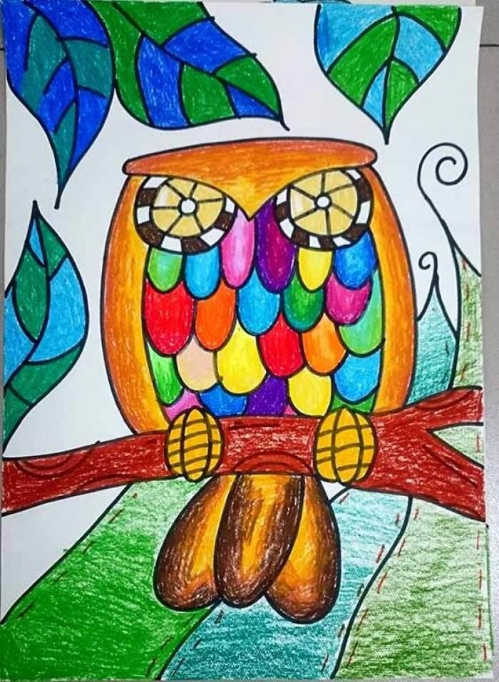 蜡笔简笔画图片大全 蜡笔简笔画图片大全彩色可爱